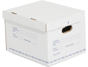 Legal Tote/File Box 15" x 12" x 10" (1.0 c/f)