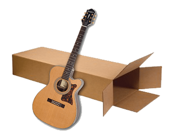 Solid Body Bass Guitar Box 18" x 7" x 52" (3.8 c/f)