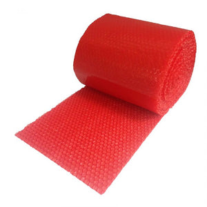 SMALL RED BUBBLE ROLL 60' X 12" WIDE